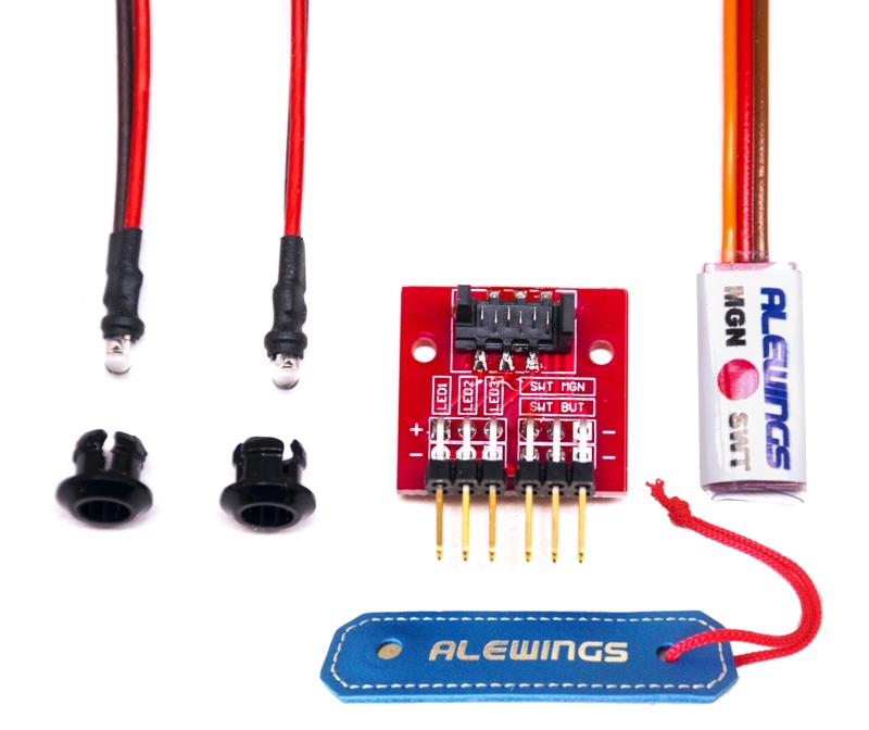 Scale models external panel MGN for Alewings units